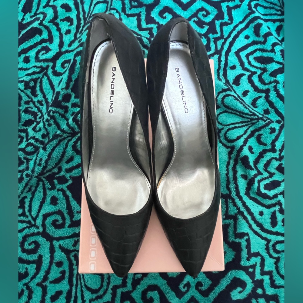 Bandolino Black Stiletto Heels